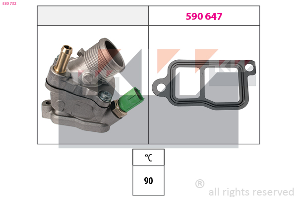 KW Termosztát házzal 580732_KW